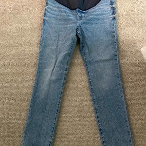 Madewell Maternity Over-the-Belly Perfect Vintage Jeans in Banner Wash